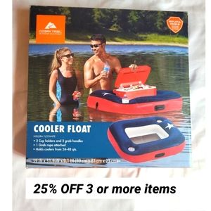 Texas Ice Chest Float Pool Lake River Carry All State Graphic Print Cooler Drink